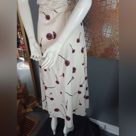 Nwot Zara 100% Cotton Lolipop Print Maxi Dress - Picture 2 of 15